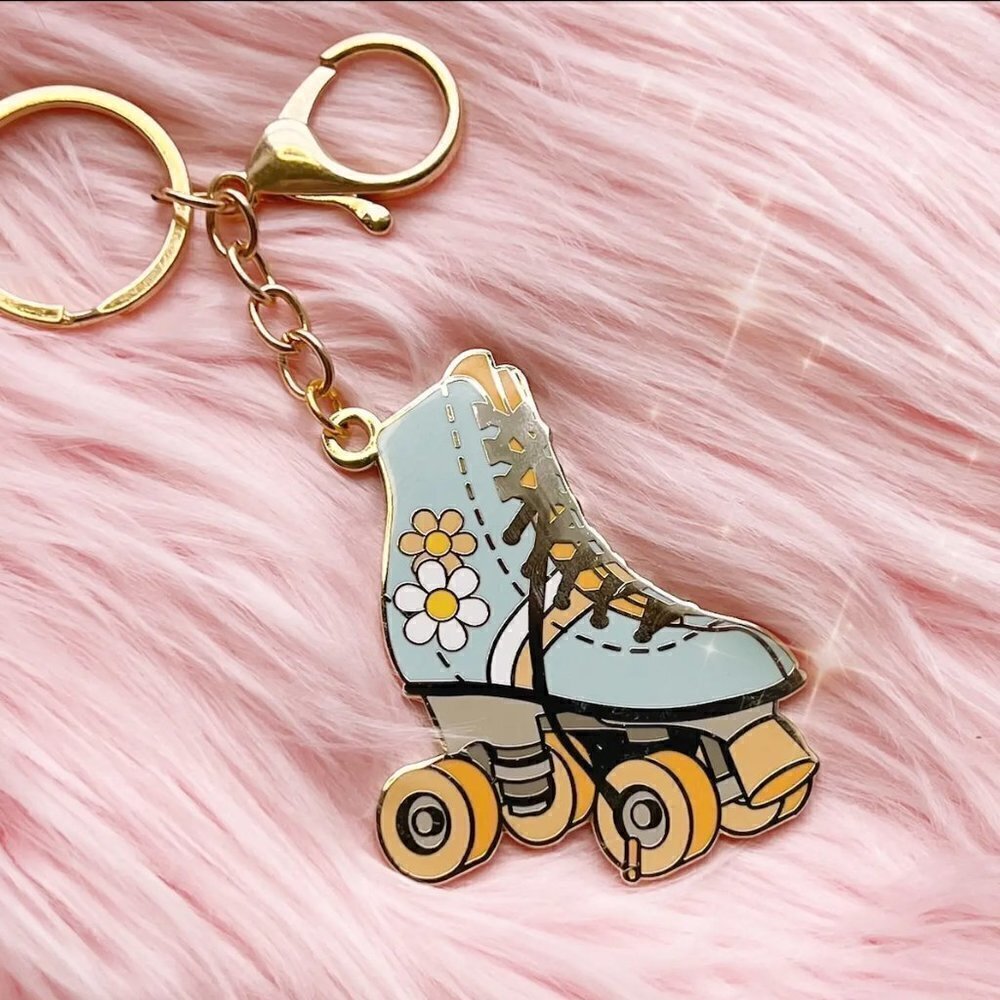 Rollerskate Keychain